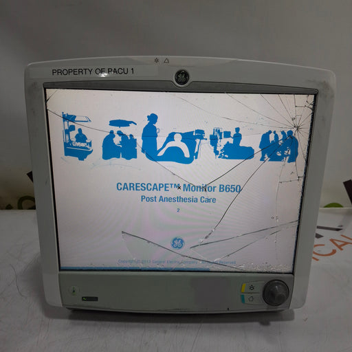 GE Healthcare GE Healthcare Carescape B650 Post Anesthesia Care Patient Monitor Patient Monitors reLink Medical