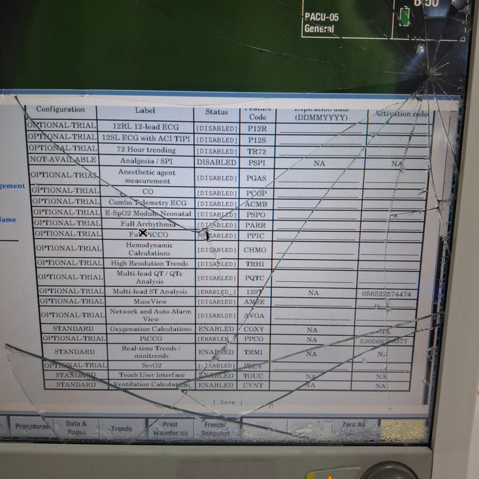 GE Healthcare GE Healthcare Carescape B650 Post Anesthesia Care Patient Monitor Patient Monitors reLink Medical