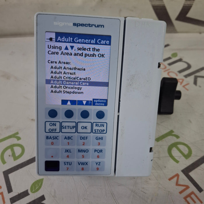 Baxter Sigma Spectrum 8.00.03 w/o Battery Infusion Pump
