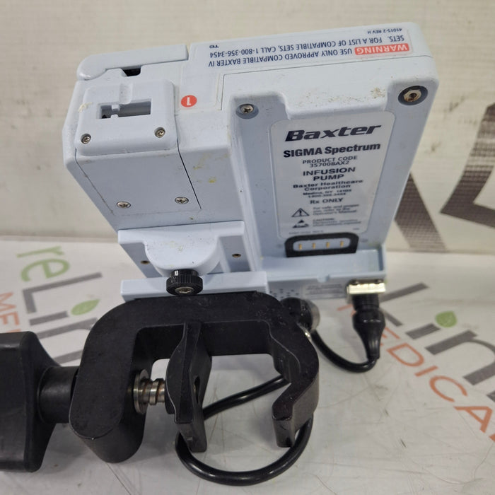Baxter Sigma Spectrum 8.00.03 w/o Battery Infusion Pump