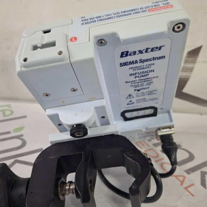 Baxter Sigma Spectrum 8.00.03 w/o Battery Infusion Pump