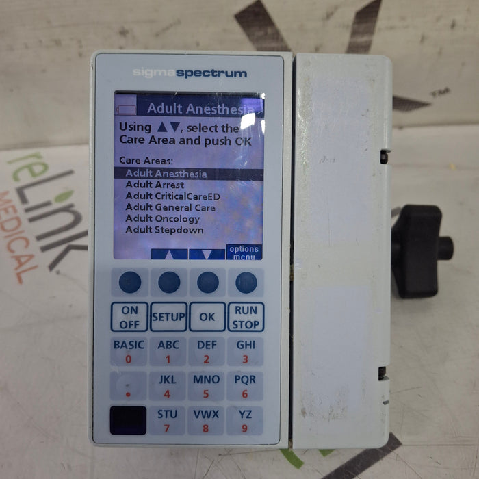 Baxter Sigma Spectrum 8.00.03 w/o Battery Infusion Pump