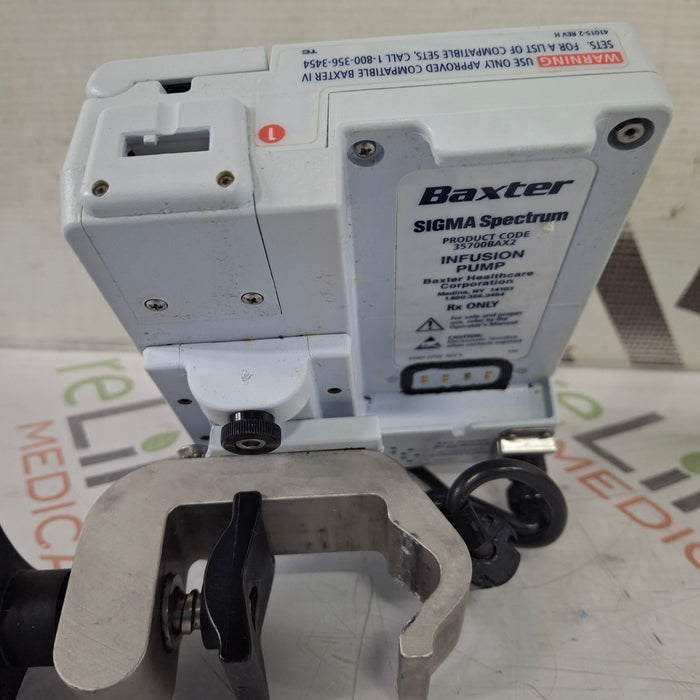 Baxter Sigma Spectrum 8.00.03 w/o Battery Infusion Pump