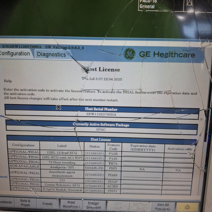 GE Healthcare GE Healthcare Carescape B650 Post Anesthesia Care Patient Monitor Patient Monitors reLink Medical