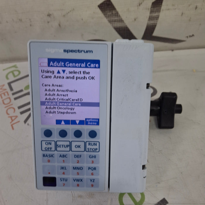 Baxter Sigma Spectrum 8.00.03 w/o Battery Infusion Pump