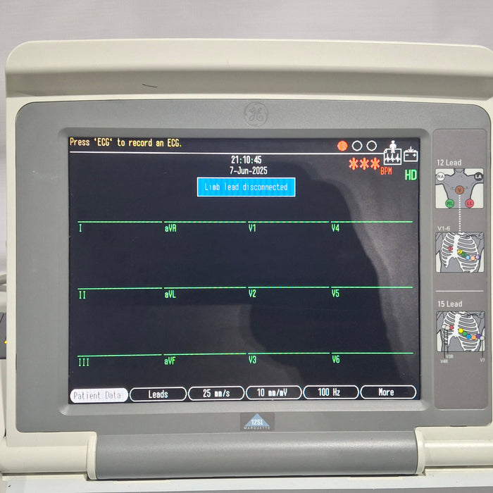 GE Healthcare GE Healthcare MAC 5500 HD ECG with CAM Module Cardiology reLink Medical