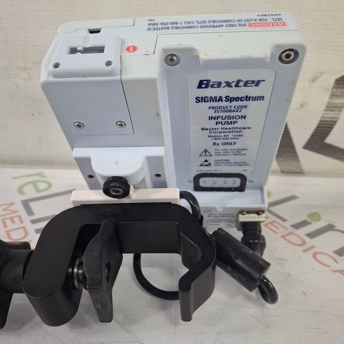 Baxter Sigma Spectrum 8.01.00 w/o Battery Infusion Pump