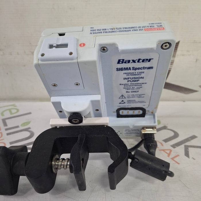 Baxter Sigma Spectrum 8.00.03 w/o Battery Infusion Pump
