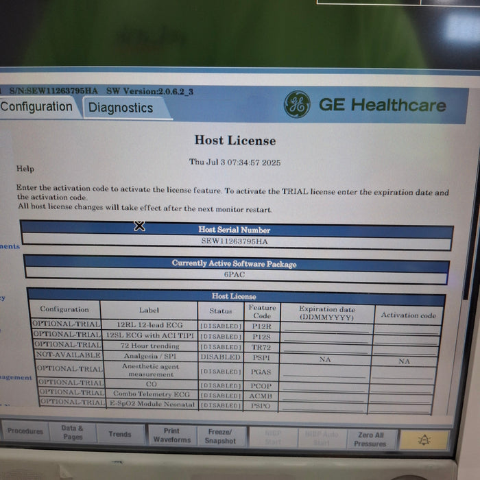 GE Healthcare GE Healthcare Carescape B650 Post Anesthesia Care Patient Monitor Patient Monitors reLink Medical