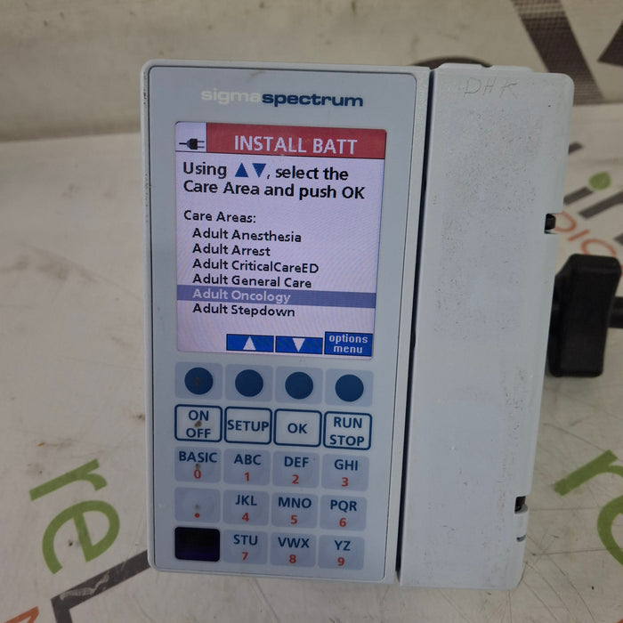 Baxter Baxter Sigma Spectrum 8.00.03 w/o Battery Infusion Pump Infusion Pump reLink Medical