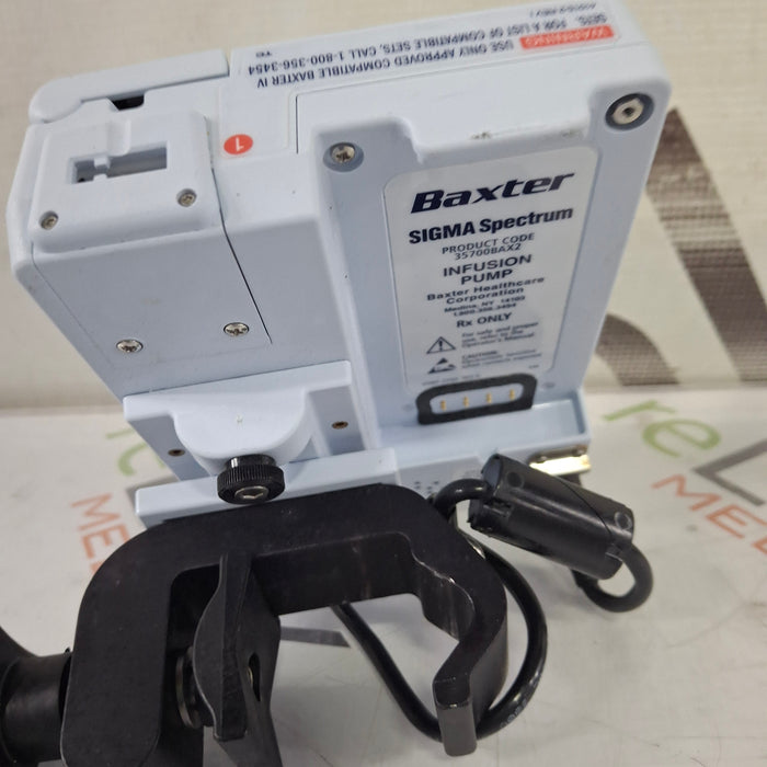 Baxter Baxter Sigma Spectrum 8.00.03 w/o Battery Infusion Pump Infusion Pump reLink Medical