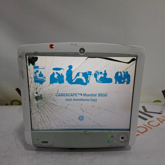 GE Healthcare GE Healthcare Carescape B650 Post Anesthesia Care Patient Monitor Patient Monitors reLink Medical