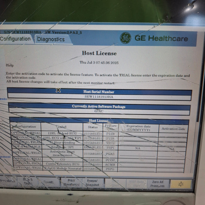 GE Healthcare GE Healthcare Carescape B650 Post Anesthesia Care Patient Monitor Patient Monitors reLink Medical