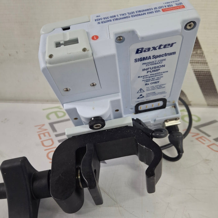 Baxter Sigma Spectrum 8.01.00 w/o Battery Infusion Pump
