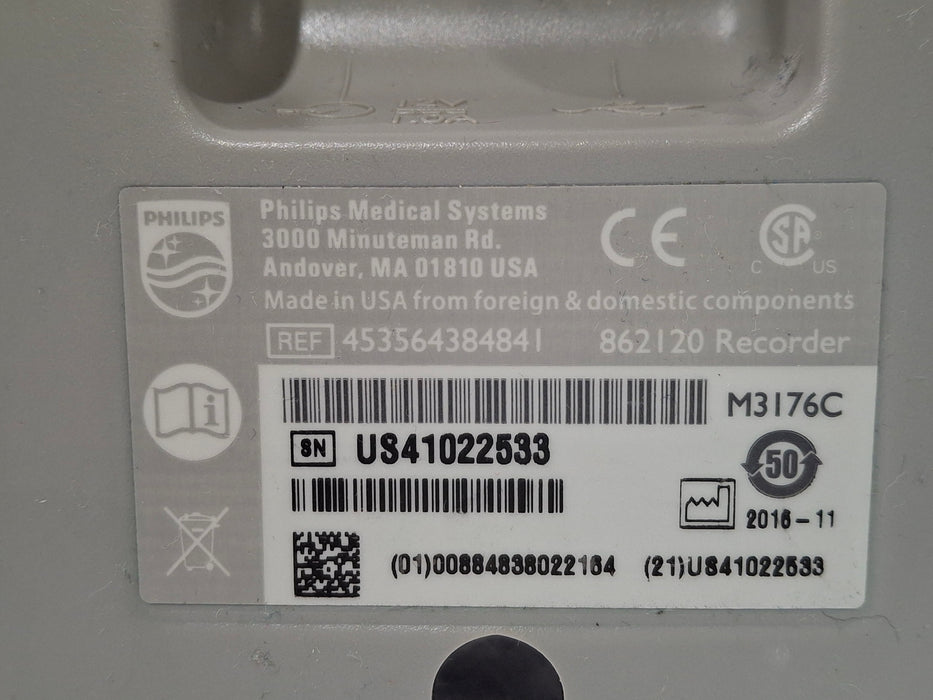 Philips 862120 IntelliVue 2 Channel Recorder/Printer