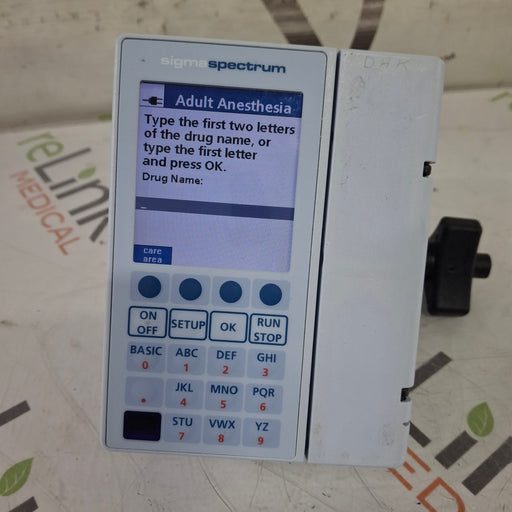 Baxter Baxter Sigma Spectrum 8.00.03 w/o Battery Infusion Pump Infusion Pump reLink Medical