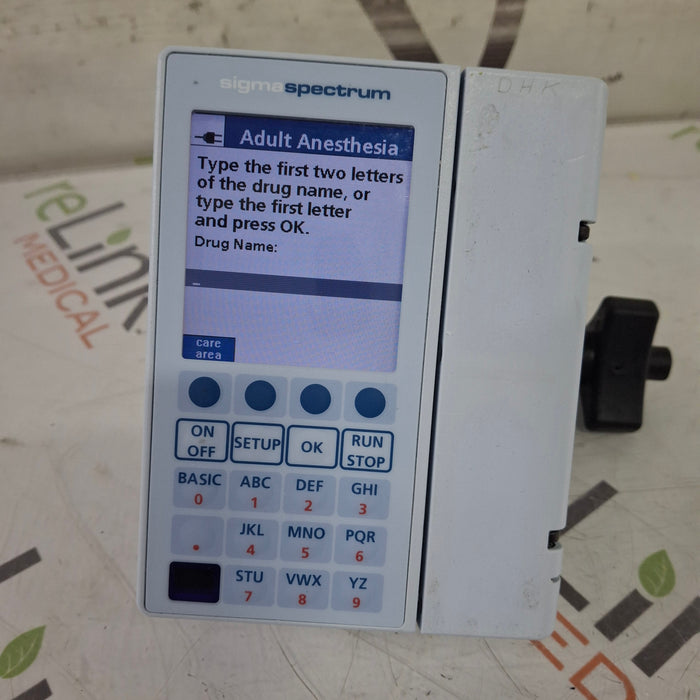 Baxter Sigma Spectrum 8.00.03 w/o Battery Infusion Pump