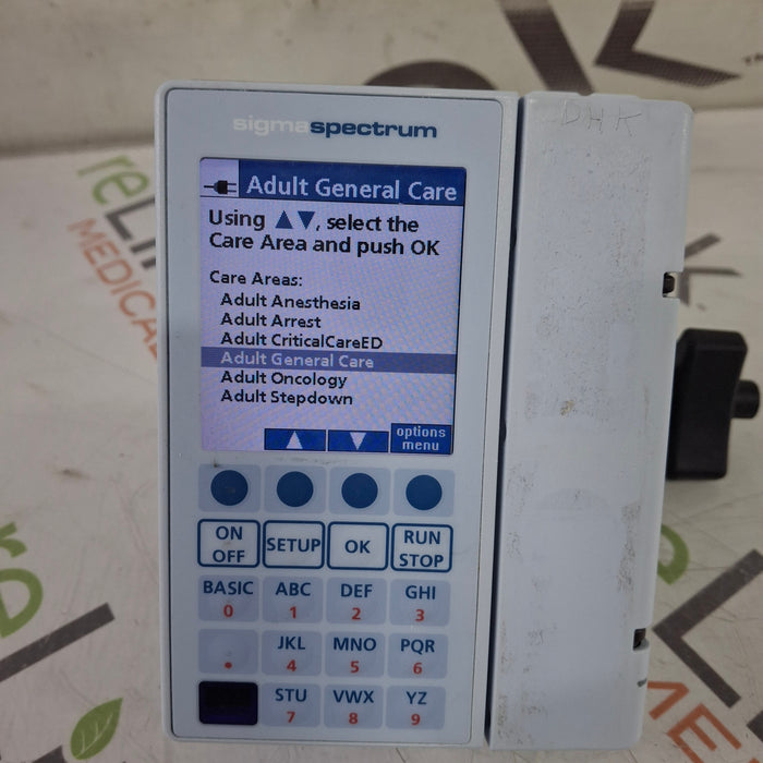 Baxter Sigma Spectrum 8.00.03 w/o Battery Infusion Pump