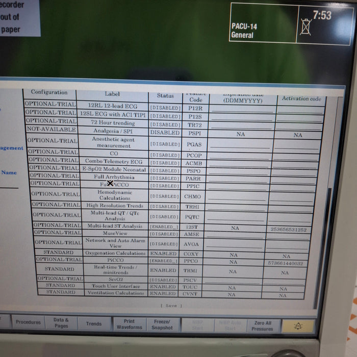 GE Healthcare GE Healthcare Carescape B650 Post Anesthesia Care Patient Monitor Patient Monitors reLink Medical