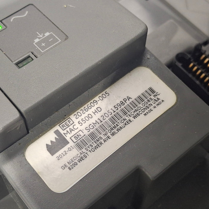 GE Healthcare GE Healthcare MAC 5500 HD ECG without CAM Module Cardiology reLink Medical