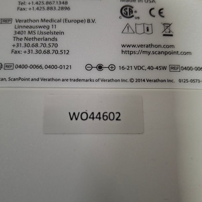 Verathon Medical, Inc Verathon Medical, Inc BladderScan 0570-0193 Battery Charger Surgical Equipment reLink Medical