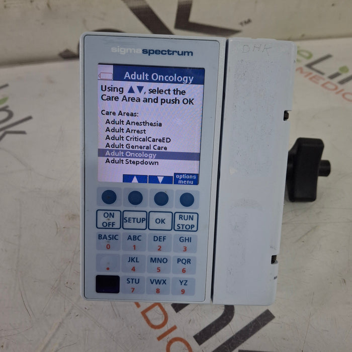 Baxter Baxter Sigma Spectrum 8.00.03 w/o Battery Infusion Pump Infusion Pump reLink Medical