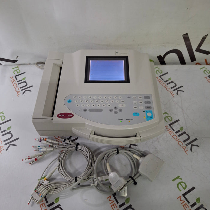 GE Healthcare GE Healthcare MAC 1200 ECG Cardiology reLink Medical