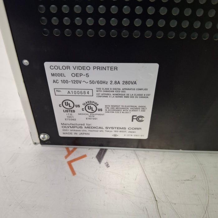 Olympus Olympus OEP-5 Color Video Printer Flexible Endoscopy reLink Medical