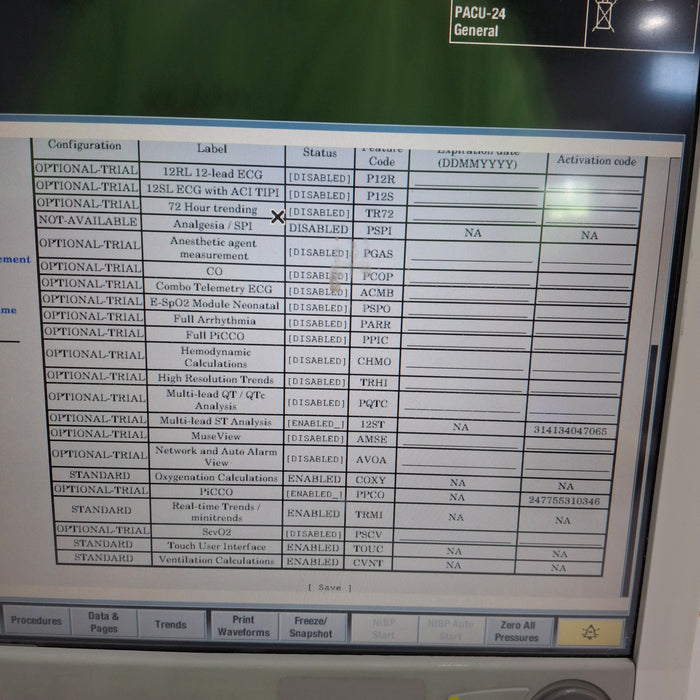 GE Healthcare GE Healthcare Carescape B650 Post Anesthesia Care Patient Monitor Patient Monitors reLink Medical