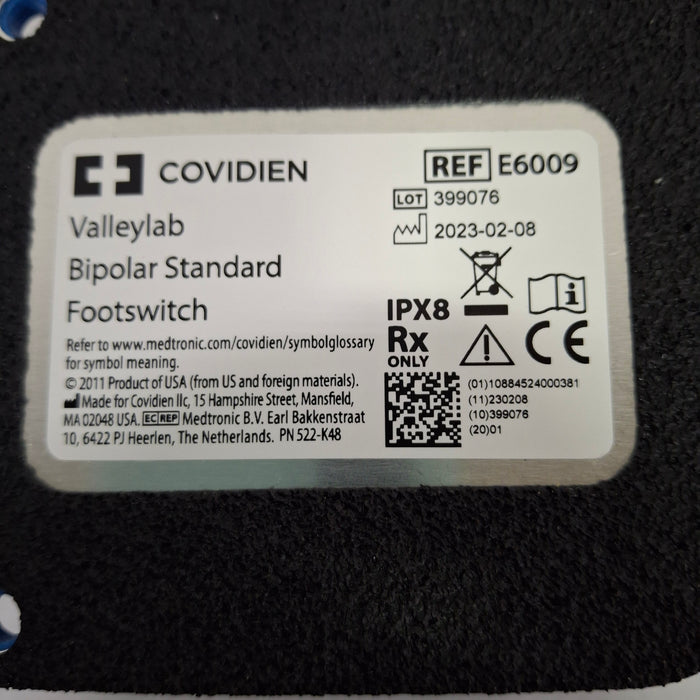 Valleylab Valleylab E6009 BiPolar Footswitch Electrosurgical Units reLink Medical