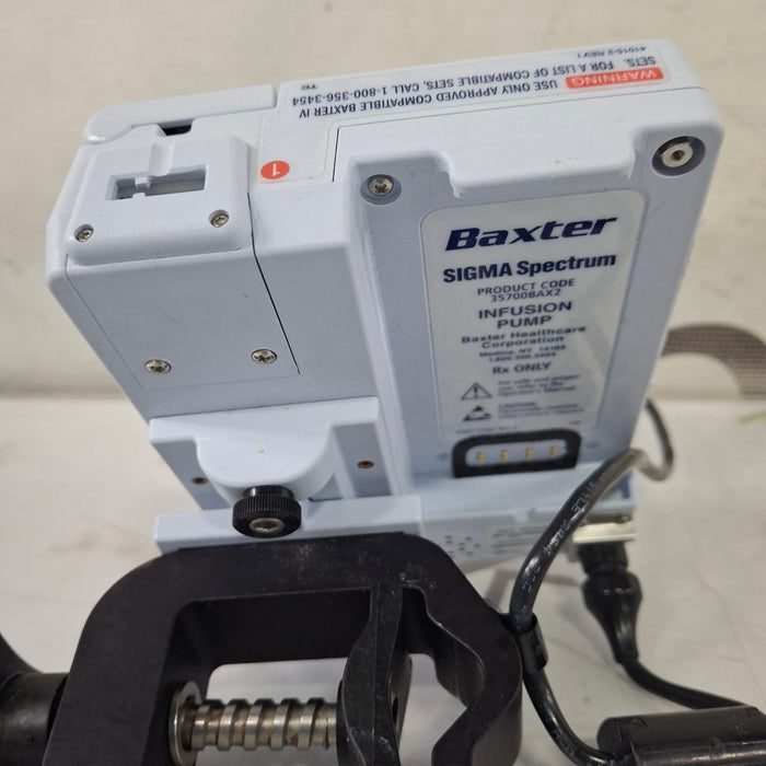 Baxter Baxter Sigma Spectrum 8.00.03 w/o Battery Infusion Pump Infusion Pump reLink Medical