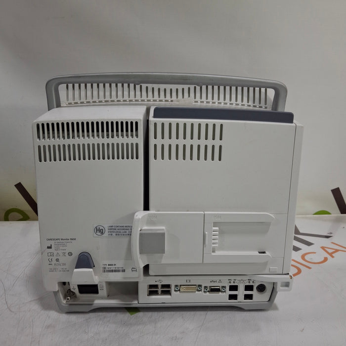 GE Healthcare GE Healthcare Carescape B650 Post Anesthesia Care Patient Monitor Patient Monitors reLink Medical