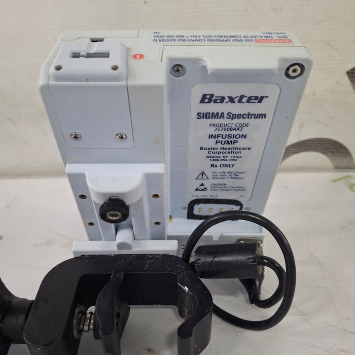 Baxter Baxter Sigma Spectrum 8.00.03 w/o Battery Infusion Pump Infusion Pump reLink Medical
