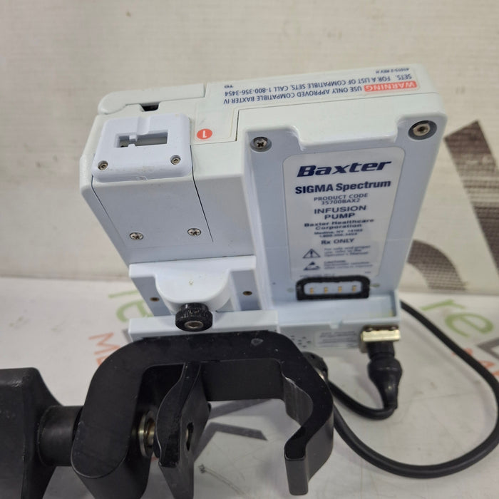 Baxter Baxter Sigma Spectrum 8.00.03 w/o Battery Infusion Pump Infusion Pump reLink Medical