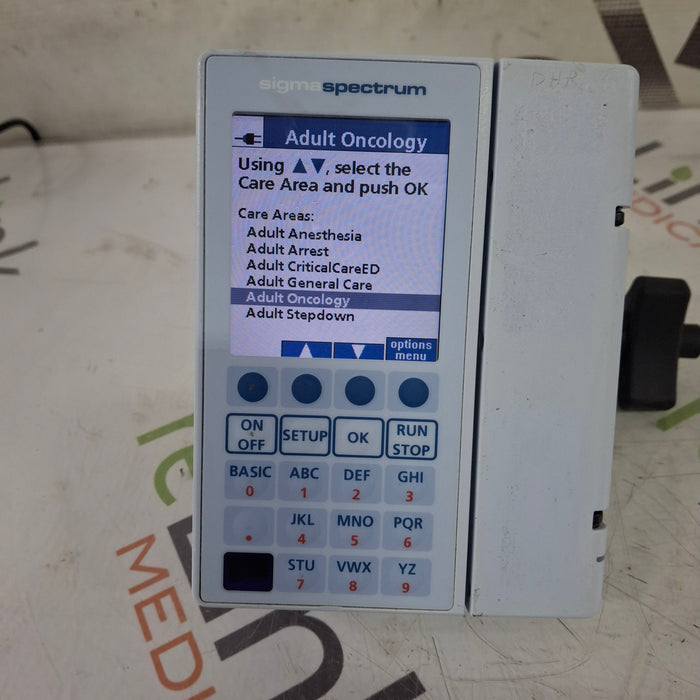 Baxter Baxter Sigma Spectrum 8.00.03 w/o Battery Infusion Pump Infusion Pump reLink Medical