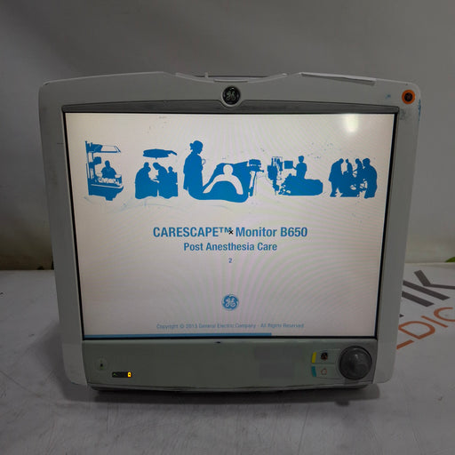 GE Healthcare GE Healthcare Carescape B450 Post Anesthesia Care Patient Monitor Patient Monitors reLink Medical