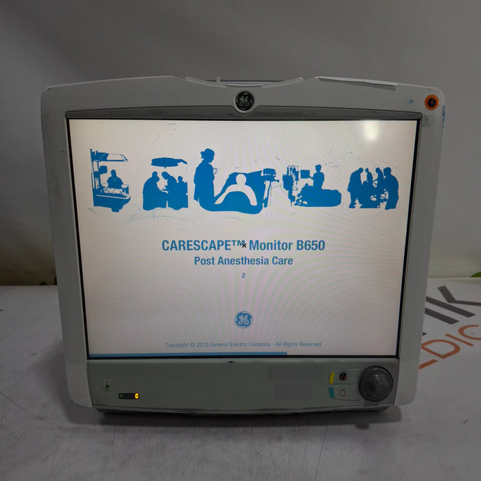 GE Healthcare GE Healthcare Carescape B450 Post Anesthesia Care Patient Monitor Patient Monitors reLink Medical