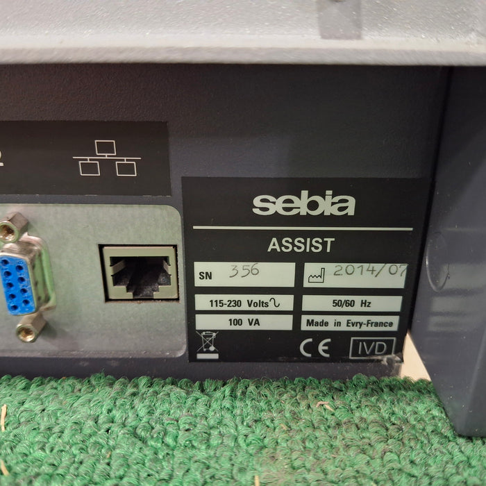 Sebia Electrophoresis Sebia Electrophoresis Assist Autosampler Clinical Lab reLink Medical