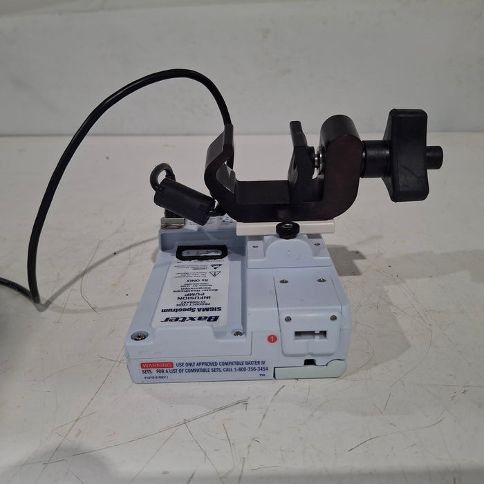 Baxter Sigma Spectrum 8.01.00 w/o Battery Infusion Pump