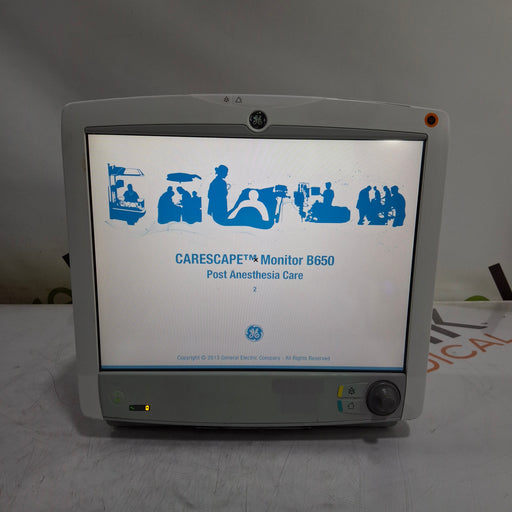GE Healthcare GE Healthcare Carescape B650 Post Anesthesia Care Patient Monitor Patient Monitors reLink Medical