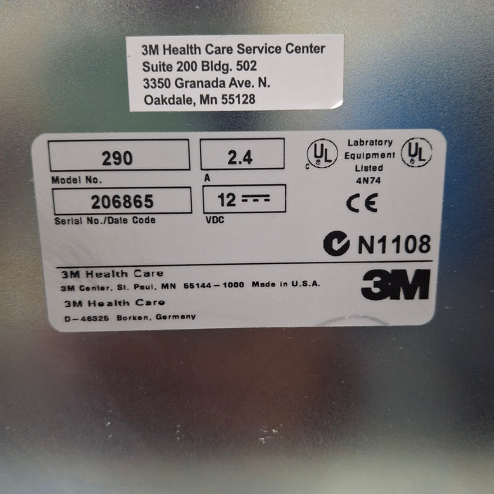 3M 3M Attest Model 290 Auto Reader Research Lab reLink Medical