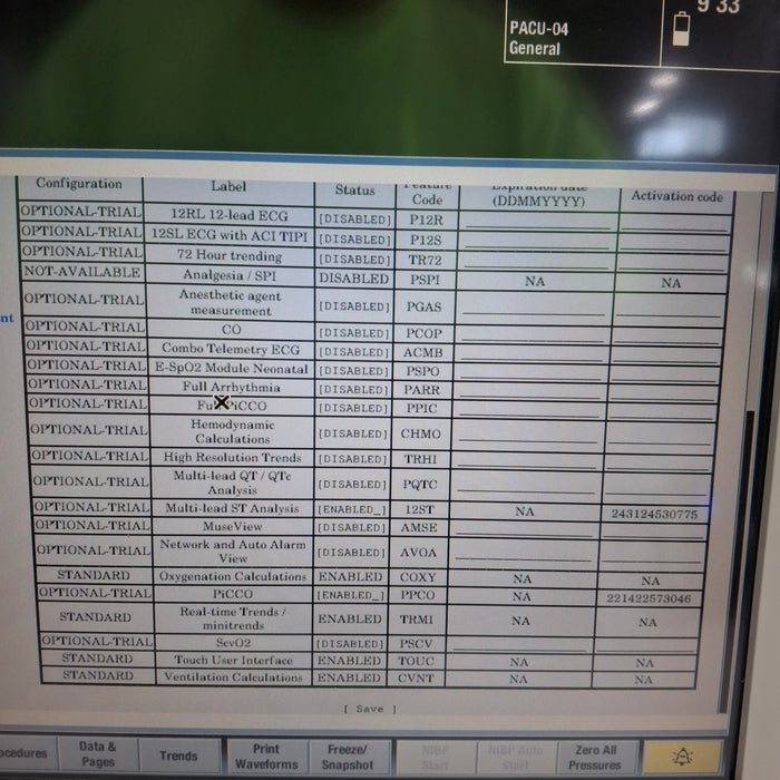 GE Healthcare GE Healthcare Carescape B450 Post Anesthesia Care Patient Monitor Patient Monitors reLink Medical