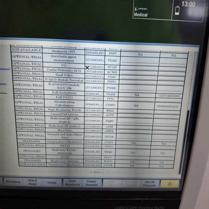 GE Healthcare GE Healthcare Carescape B450 Critical Care Patient Monitor Patient Monitors reLink Medical