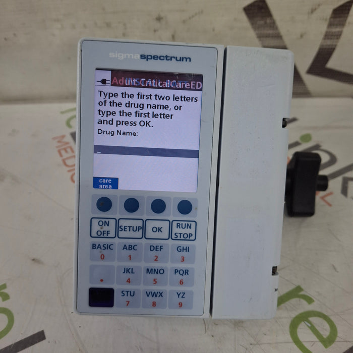 Baxter Baxter Sigma Spectrum 8.00.03 w/o Battery Infusion Pump Infusion Pump reLink Medical