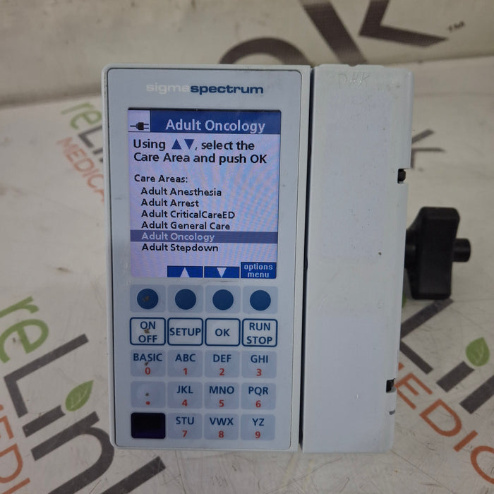 Baxter Baxter Sigma Spectrum 8.00.03 w/o Battery Infusion Pump Infusion Pump reLink Medical