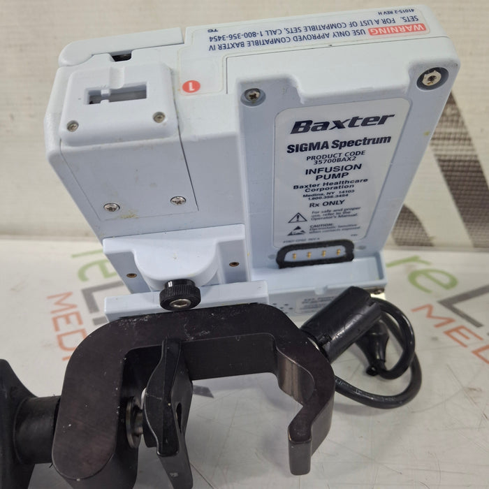 Baxter Baxter Sigma Spectrum 8.00.03 w/o Battery Infusion Pump Infusion Pump reLink Medical