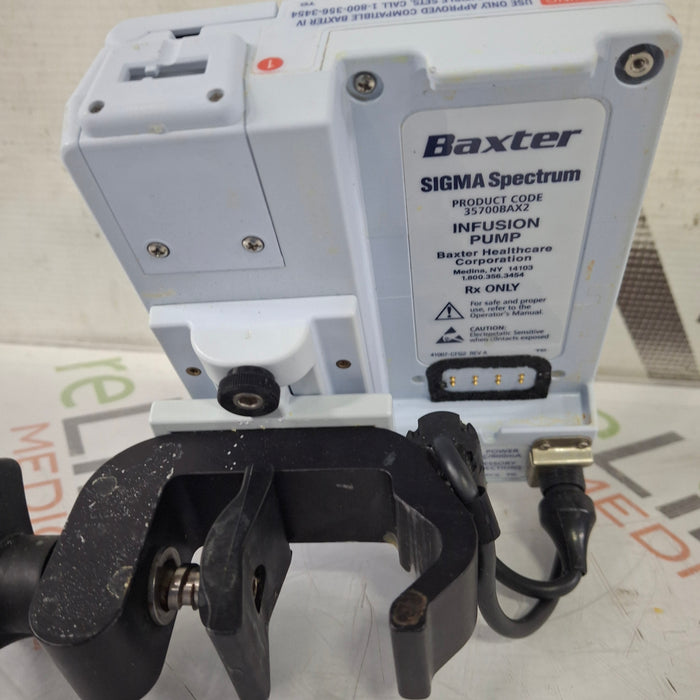 Baxter Sigma Spectrum 8.01.00 w/o Battery Infusion Pump