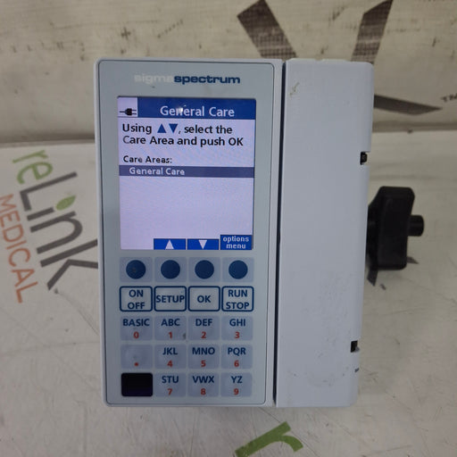 Baxter Baxter Sigma Spectrum 8.01.00 w/o Battery Infusion Pump Infusion Pump reLink Medical
