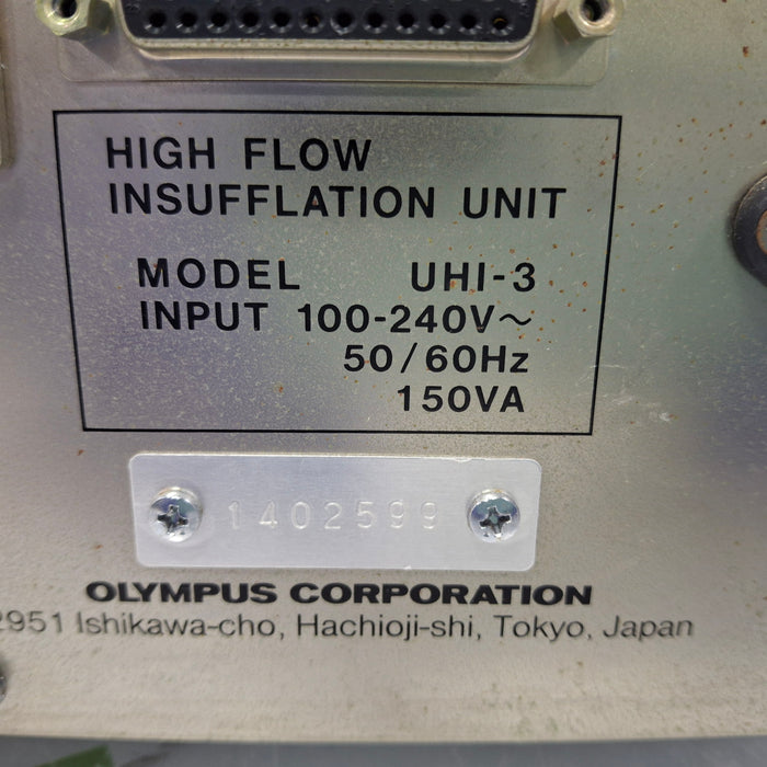 Olympus Olympus UHI-3 High Flow Insufflator Rigid Endoscopy reLink Medical