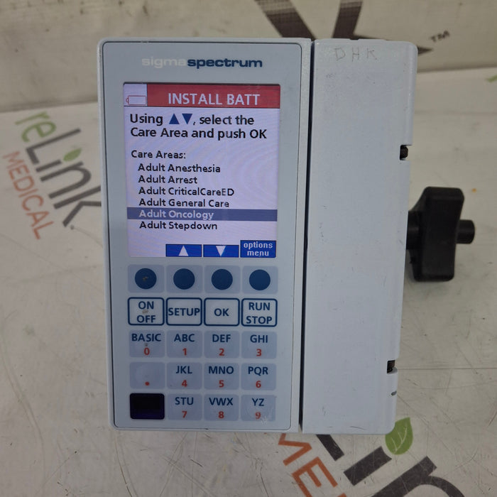 Baxter Baxter Sigma Spectrum 8.00.03 w/o Battery Infusion Pump Infusion Pump reLink Medical